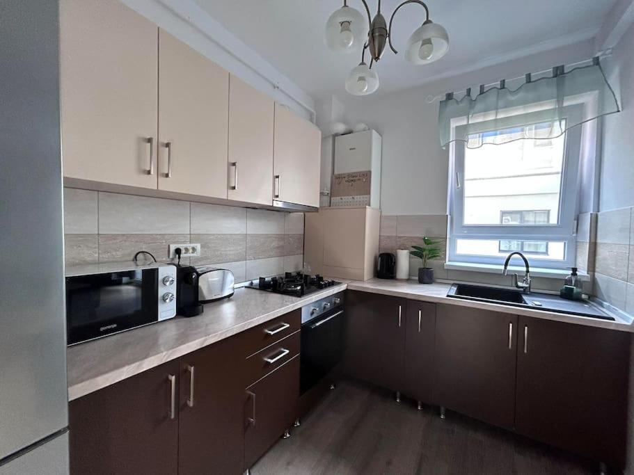 Braytim Residence Free Private Parking Giroc Bagian luar foto